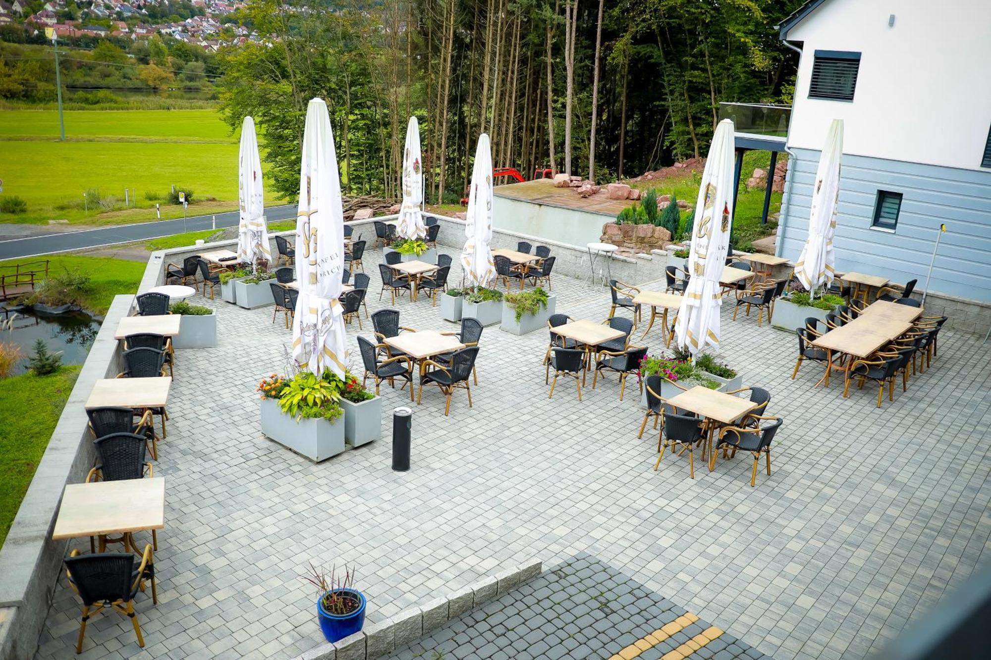 Main Spessart Terrasse Hotel & Restaurant Gemunden am Main エクステリア 写真